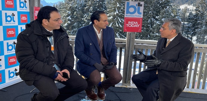 WEF 2024: Mahindra Group CEO Anish Shah in conversation with Business Today's Executive Director Rahul Kanwal and Business Today TV's Managing Editor Siddharth Zarabi WEF 2024: Mahindra Group CEO Anish Shah in conversation with Business Today's Executive Director Rahul Kanwal and Business Today TV's Managing Editor Siddharth Zarabi