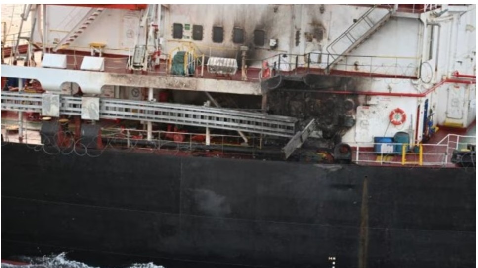 Merchant ship under attack by drone gets saved by INS Visakhapatnam in Gulf of Aden