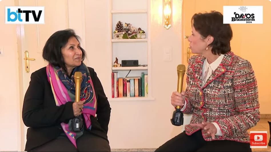 Edith Nordmann, Managing Partner, ACG International and Chairman at The Netherlands India Chamber of Commerce & Trade in Davos. Edith Nordmann, Managing Partner, ACG International and Chairman at The Netherlands India Chamber of Commerce & Trade in Davos.