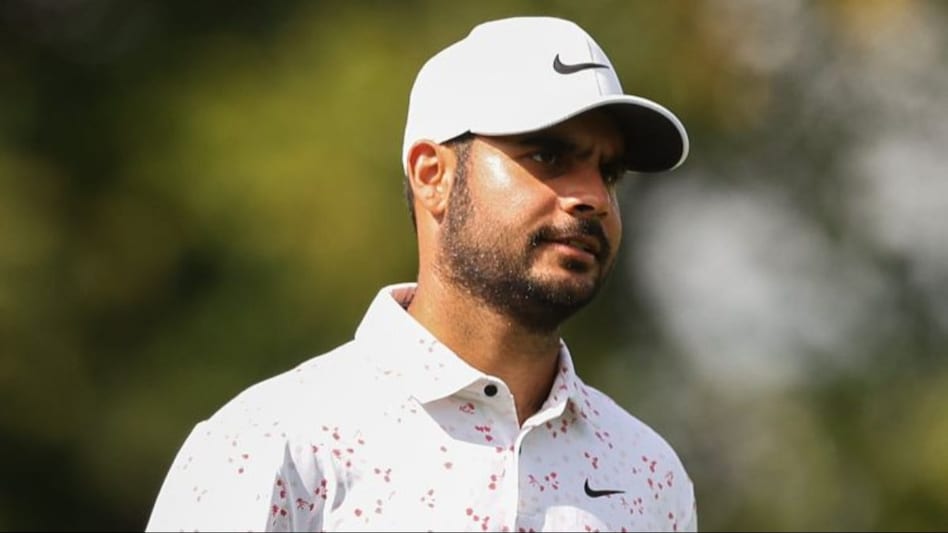 Shubhankar Sharma has improved round by round at the ongoing Hero Dubai Desert Classic. Image courtesy X. Shubhankar Sharma has improved round by round at the ongoing Hero Dubai Desert Classic. Image courtesy X.