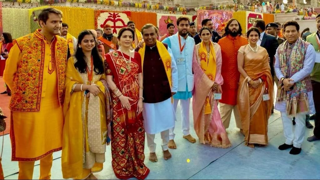 Ambani family donated Rs 2.51 crore to Ayodhya Ram Mandir Trust Ambani family donated Rs 2.51 crore to Ayodhya Ram Mandir Trust