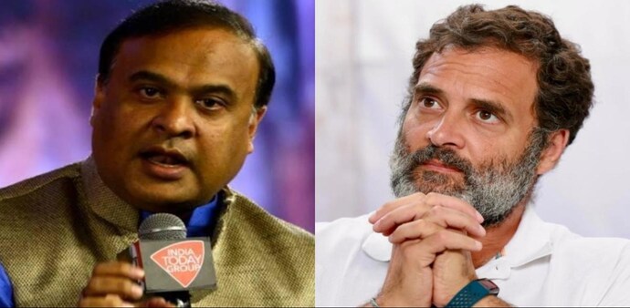 Himanta Biswa Sarma vs Rahul Gandhi in Assam Himanta Biswa Sarma vs Rahul Gandhi in Assam