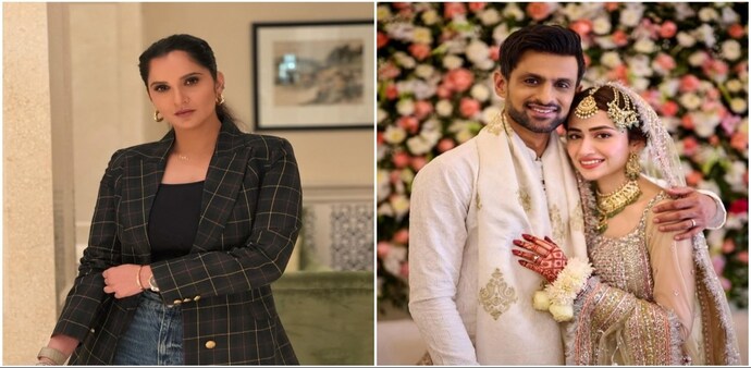 Malik got married to popular Pakistani actor Sana Javed amid rumours of his separation with Mirza. Malik got married to popular Pakistani actor Sana Javed amid rumours of his separation with Mirza.
