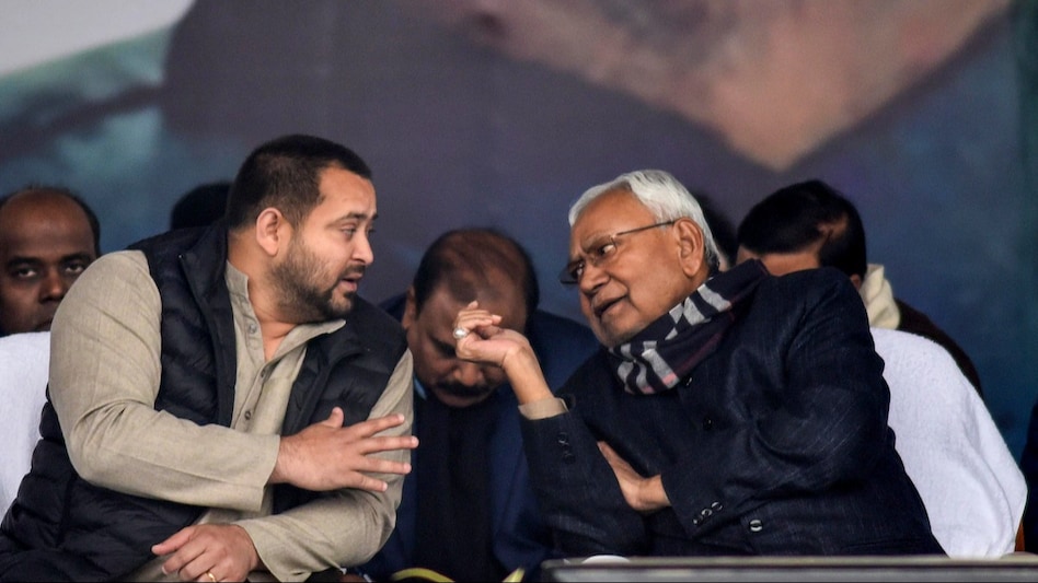 At the end of the BJP meeting in Patna, Union Minister Giriraj Singh said that Nitish Kumar is still the CM and Tejashwi Yadav is the Deputy CM. At the end of the BJP meeting in Patna, Union Minister Giriraj Singh said that Nitish Kumar is still the CM and Tejashwi Yadav is the Deputy CM.