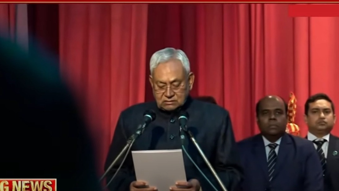 Nitish Kumar returned as the Chief Minister of Bihar Nitish Kumar returned as the Chief Minister of Bihar