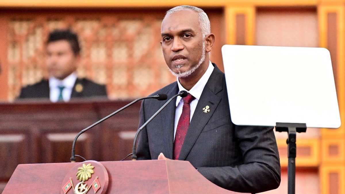 Maldives President Mohamed Muizzu Maldives President Mohamed Muizzu