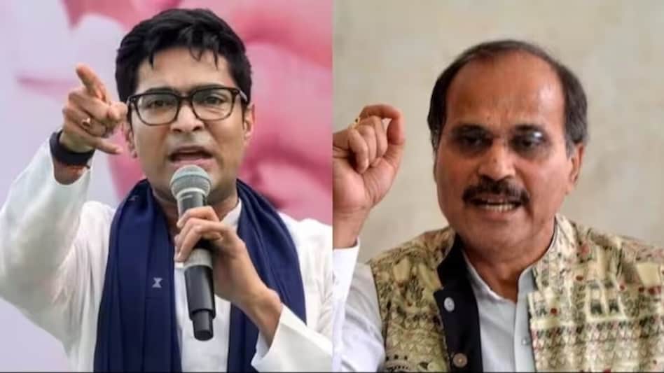 TMC and Congress are part of the INDIA alliance, but they have differed over Lok Sabha seat-sharing in West Bengal. TMC and Congress are part of the INDIA alliance, but they have differed over Lok Sabha seat-sharing in West Bengal.