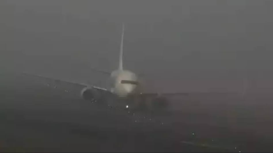 Flight operations at Indira Gandhi International (IGI) Airport were hampered, with low visibility protocols initiated around 6:30 am. Flight operations at Indira Gandhi International (IGI) Airport were hampered, with low visibility protocols initiated around 6:30 am.