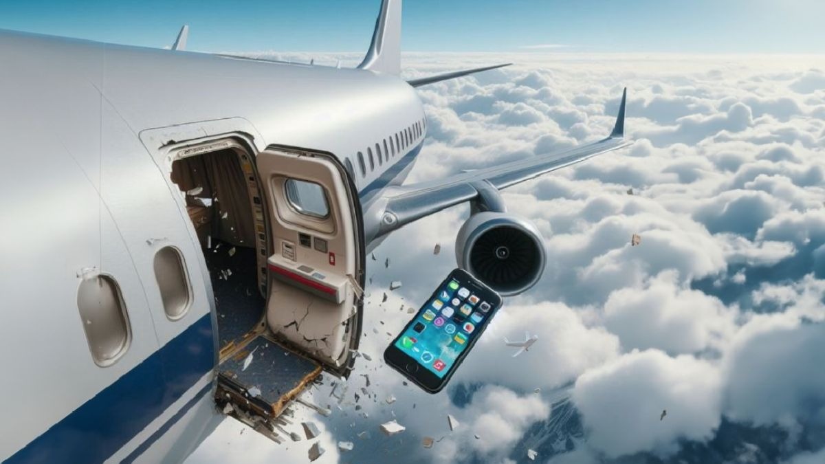 iPhone fell down 16,000 feet from Alaska plane after window blew, no crack or scratches and still works fine