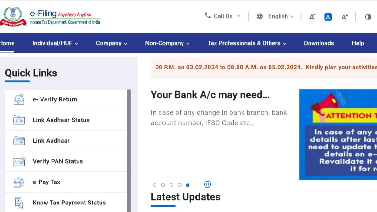 The I-T department has asked taxpayers to plan their activities accordingly. The I-T department has asked taxpayers to plan their activities accordingly.