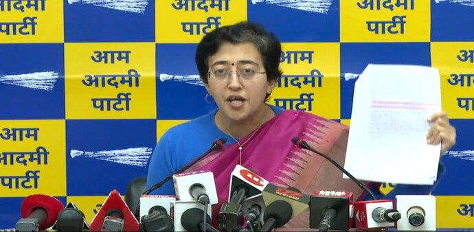 Atishi says ED raids were conducted to silence AAP Atishi says ED raids were conducted to silence AAP