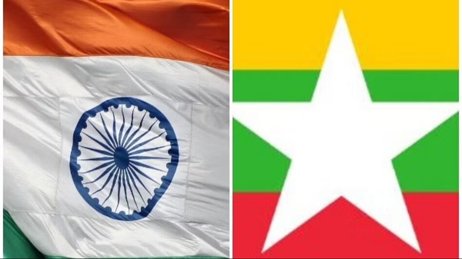 Myanmar shares a 1,640-km-long border with a number of northeastern states including Nagaland and Manipur. Myanmar shares a 1,640-km-long border with a number of northeastern states including Nagaland and Manipur.