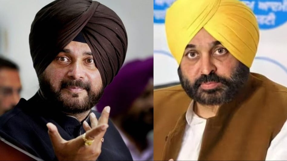 Former Punjab Congress Chief Navjot Singh Sidhu targeted Bhagwant Mann Former Punjab Congress Chief Navjot Singh Sidhu targeted Bhagwant Mann