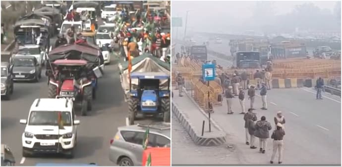 The Noida Police and Delhi Police are constantly monitoring the situation. The Noida Police and Delhi Police are constantly monitoring the situation.