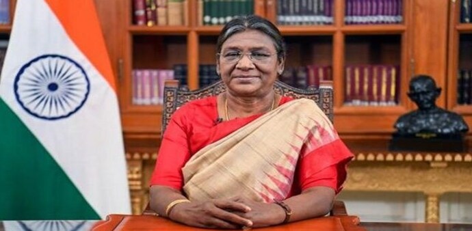 Murmu is the second woman after Pratibha Patil to hold the office of President Murmu is the second woman after Pratibha Patil to hold the office of President