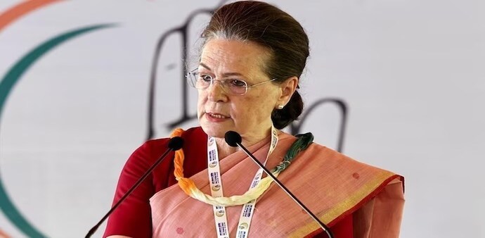 Former Congress president Sonia Gandhi Former Congress president Sonia Gandhi