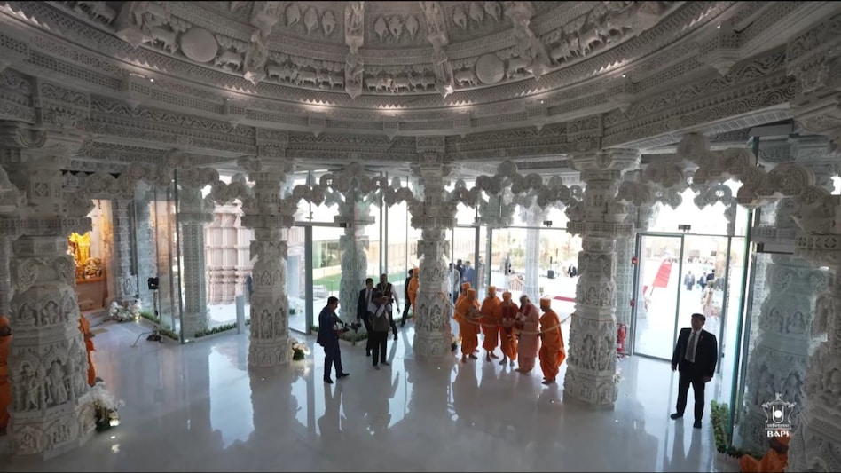 PM Modi inaugurated first Hindu stone temple in Abu Dhabi PM Modi inaugurated first Hindu stone temple in Abu Dhabi