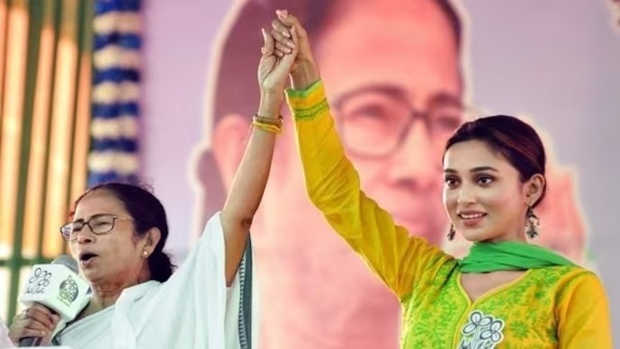 Actor and Trinamool Congress leader Mimi Chakraborty Actor and Trinamool Congress leader Mimi Chakraborty