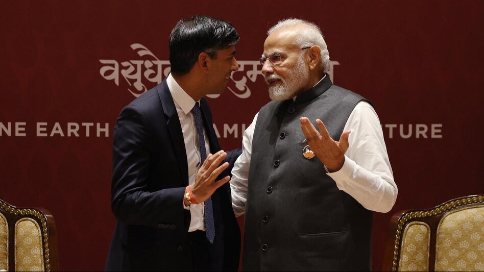 The bilateral trade between India and the UK increased to $20.36 billion in 2022-23 from $17.5 billion in 2021-22. The bilateral trade between India and the UK increased to $20.36 billion in 2022-23 from $17.5 billion in 2021-22.