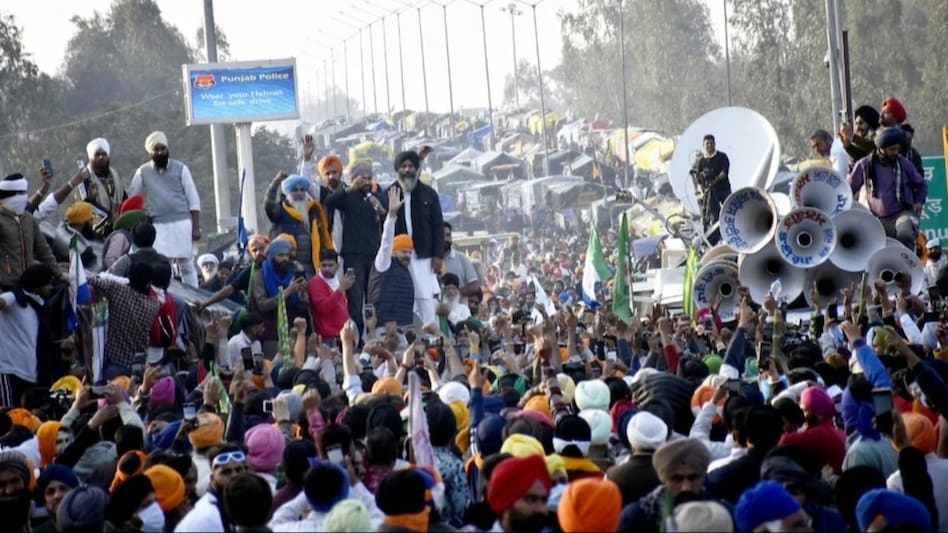 Farmers, mainly from Punjab and Haryana, have been stationed at the Shambhu and Khanauri borders since February 13 when the police halted the Delhi Chalo protest. Farmers, mainly from Punjab and Haryana, have been stationed at the Shambhu and Khanauri borders since February 13 when the police halted the Delhi Chalo protest.