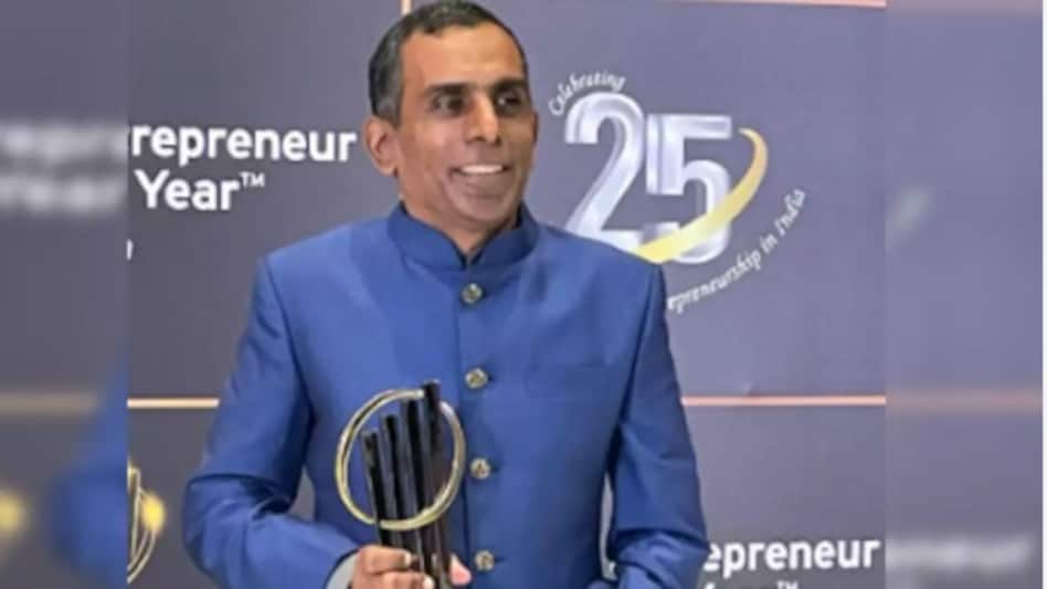 The nine-member jury led by KV Kamath selected Vellayan Subbiah for his "bold strategies". The nine-member jury led by KV Kamath selected Vellayan Subbiah for his "bold strategies".