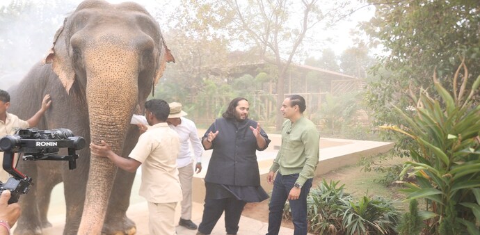 When asked if he nervous about his upcoming wedding, pre-wedding festivities, the youngest heir to the Ambani legacy mentioned, “Whatever the future beholds, I am excited When asked if he nervous about his upcoming wedding, pre-wedding festivities, the youngest heir to the Ambani legacy mentioned, “Whatever the future beholds, I am excited