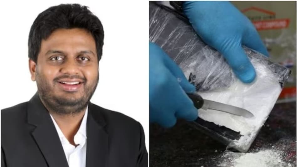 The arrest took place at Radisson Hotel Hyderabad Hitec City, where the party was organised. The arrest took place at Radisson Hotel Hyderabad Hitec City, where the party was organised.