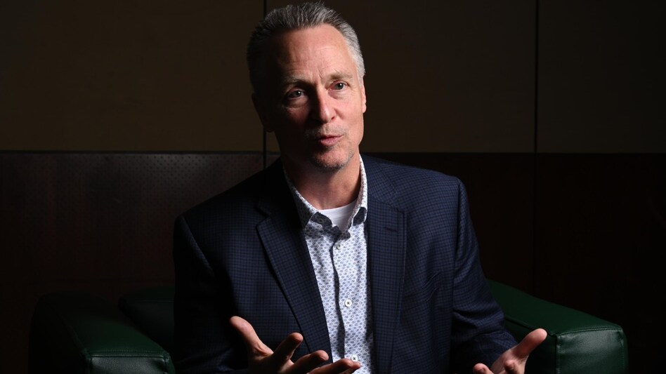 Scott Burgett, Senior Director, Garmin Health Engineering. (Photos by Hardik Chabra) Scott Burgett, Senior Director, Garmin Health Engineering. (Photos by Hardik Chabra)