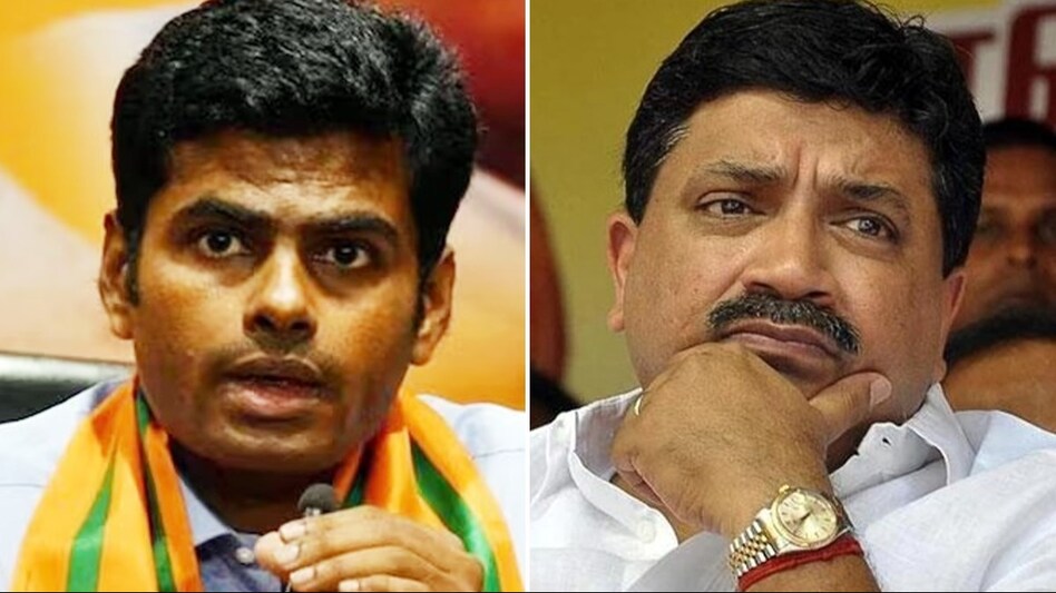 BJP's Tamil Nadu President K Annamalai hits back at former TN Finance Minister P Thiaga Rajan BJP's Tamil Nadu President K Annamalai hits back at former TN Finance Minister P Thiaga Rajan