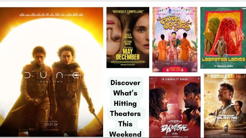 Cinematic extravaganza: Here's what's hitting theaters this weekend!
