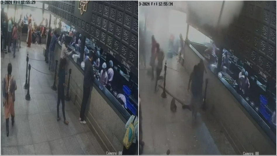 The explosion at the cafe, located in east Bengaluru, occurred around 1 pm during the busy lunch hour. The explosion at the cafe, located in east Bengaluru, occurred around 1 pm during the busy lunch hour.