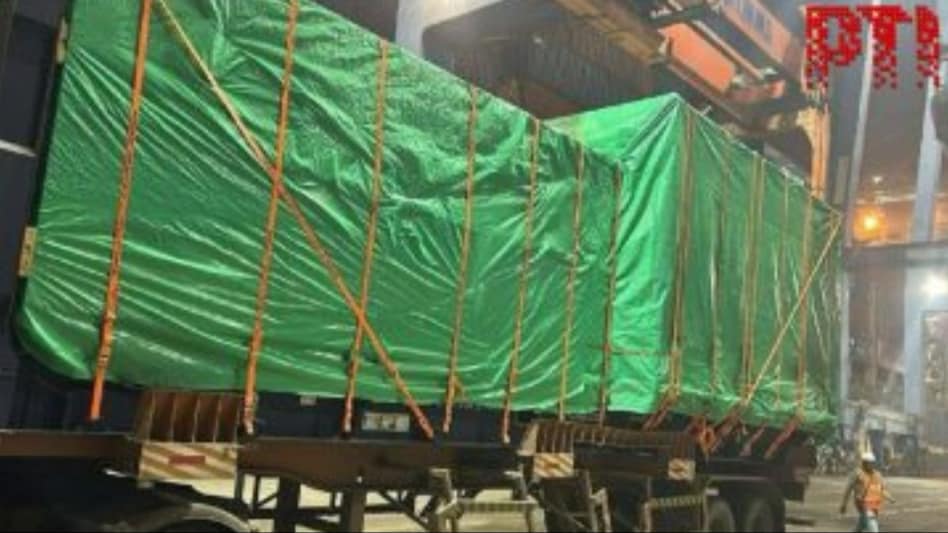 Chinese ship bound to Pakistan halted at Mumbai airport over suspected nuclear cargo Chinese ship bound to Pakistan halted at Mumbai airport over suspected nuclear cargo