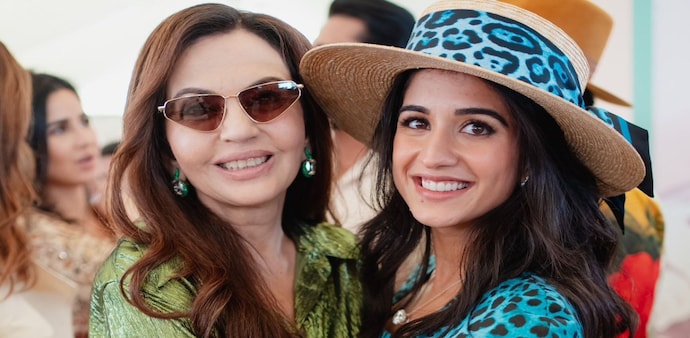 Nita Ambani and bride-to-be Radhika Merchant Nita Ambani and bride-to-be Radhika Merchant