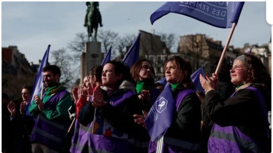 France enshrines abortion rights in its constitution, sparking debate and criticism on reproductive rights, despite the victory for activists and the resulting debate. France enshrines abortion rights in its constitution, sparking debate and criticism on reproductive rights, despite the victory for activists and the resulting debate.