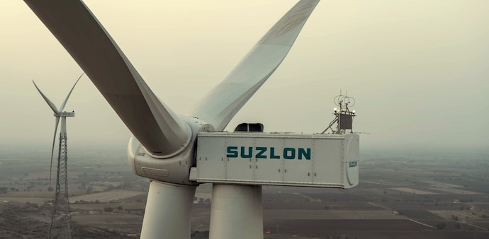 In 9MFY24, Suzlon's market share of wind turbines commissioned was a 29 per cent. Suzlon expects India to commission 5-6GW of wind capacity in FY25, after considering transmission evacuation and land acquisition challenges. In 9MFY24, Suzlon's market share of wind turbines commissioned was a 29 per cent. Suzlon expects India to commission 5-6GW of wind capacity in FY25, after considering transmission evacuation and land acquisition challenges.