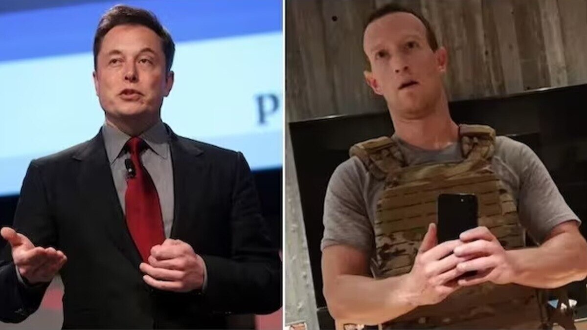 Elon Musk and Mark Zuckerberg Elon Musk and Mark Zuckerberg