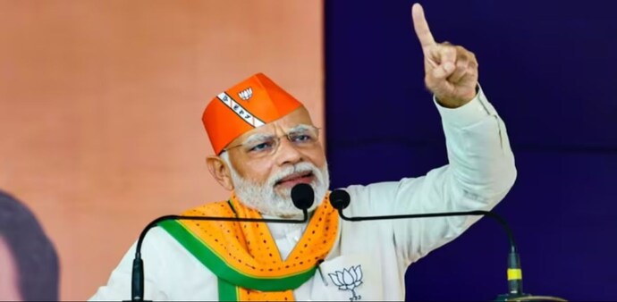 Modi's Fiery Attack on TMC: Cries Foul over Sandeshkhali Turmoil Modi's Fiery Attack on TMC: Cries Foul over Sandeshkhali Turmoil