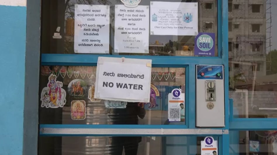 Bengaluru water crisis: Private tankers overcharging residents Bengaluru water crisis: Private tankers overcharging residents