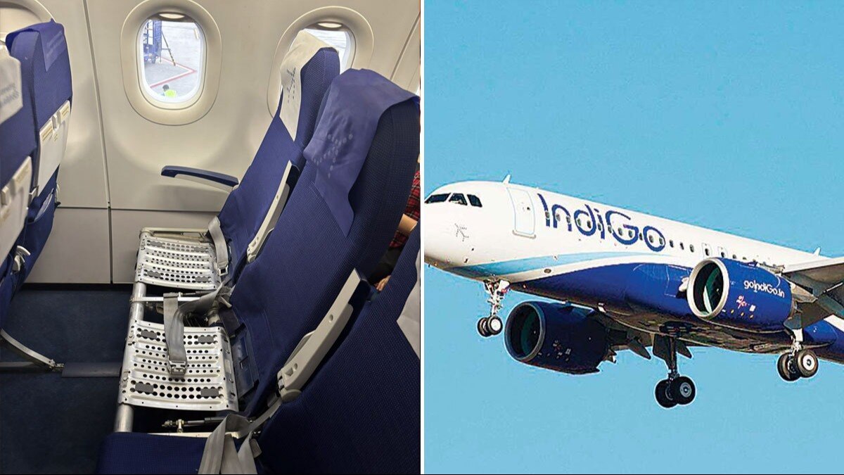 'Hope I land safely': Passenger gets seat without cushion in IndiGo Bengaluru-Bhopal flight