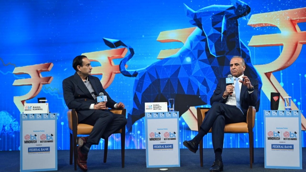 Sunil Mittal at BT Mindrush Sunil Mittal at BT Mindrush