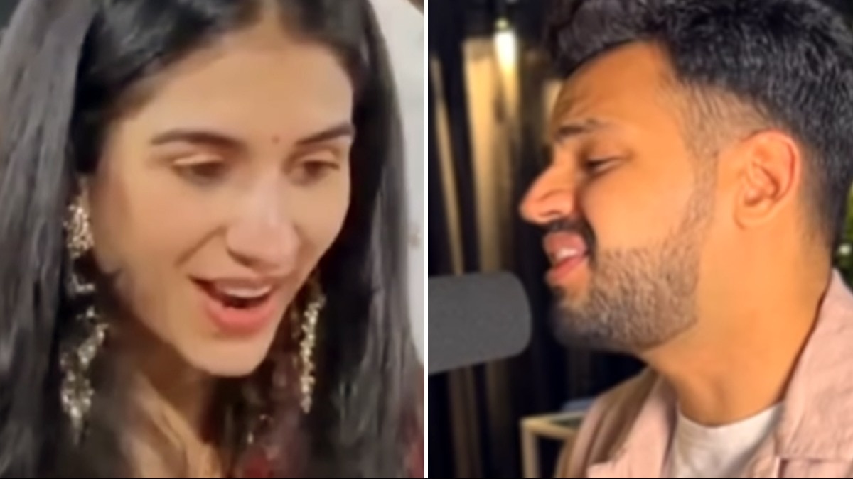 WATCH: Music composer turns Radhika Merchant's 'Ekdum Krishna lage che' moment during Jamnagar anna seva into a viral song