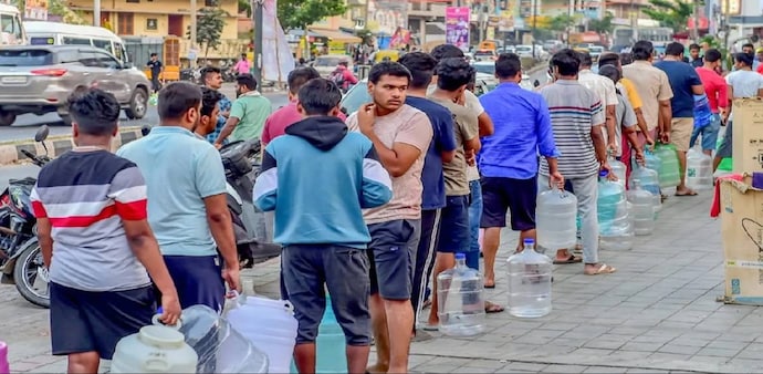 Bengaluru water crisis: Shivakumar says not seen such drought for decades Bengaluru water crisis: Shivakumar says not seen such drought for decades