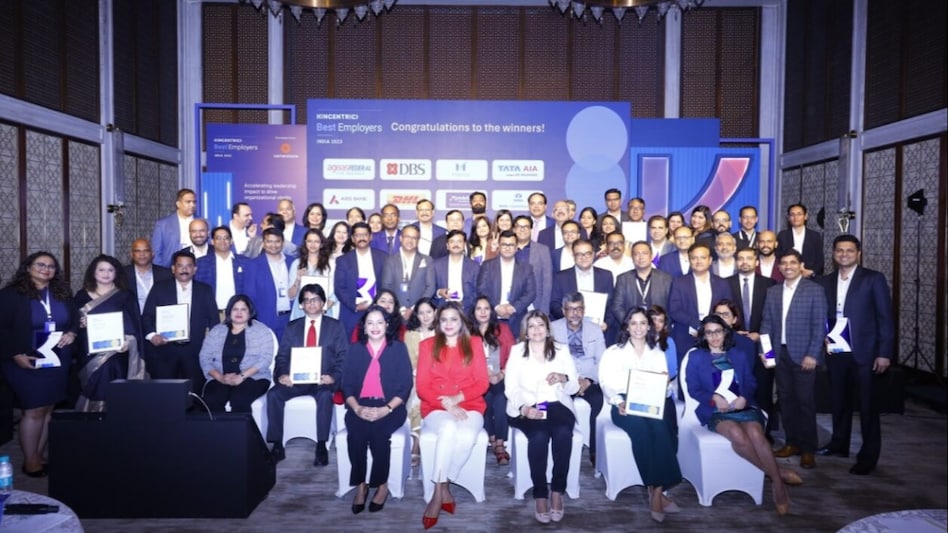 Kincentric unveiled the Best Employers 2023 in India on 6th of March, 2024 at the Learning Conference with Cornerstone as the Knowledge partner, and Business Today as Media partner. Kincentric unveiled the Best Employers 2023 in India on 6th of March, 2024 at the Learning Conference with Cornerstone as the Knowledge partner, and Business Today as Media partner.