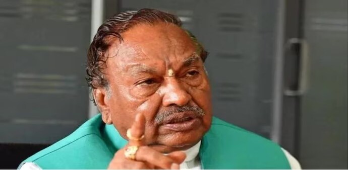 Senior BJP Leader KS Eshwarappa May Field Son as Independent Candidate in Upcoming Lok Sabha Elections Senior BJP Leader KS Eshwarappa May Field Son as Independent Candidate in Upcoming Lok Sabha Elections