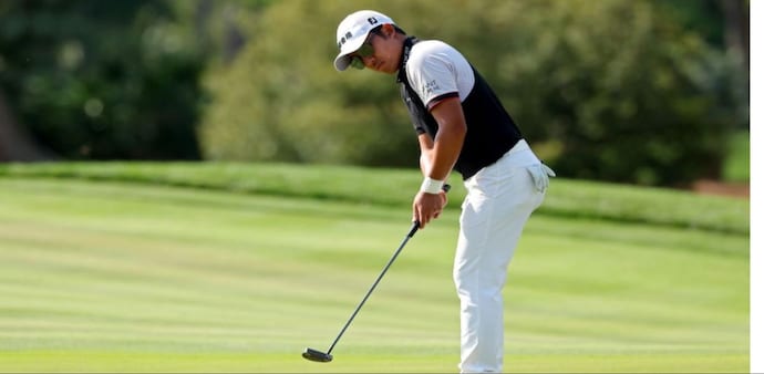 C.T. Pan of Chinese Taipei in action at the Players Championship on Friday. Image courtesy PGA Tour/Getty Images. C.T. Pan of Chinese Taipei in action at the Players Championship on Friday. Image courtesy PGA Tour/Getty Images.