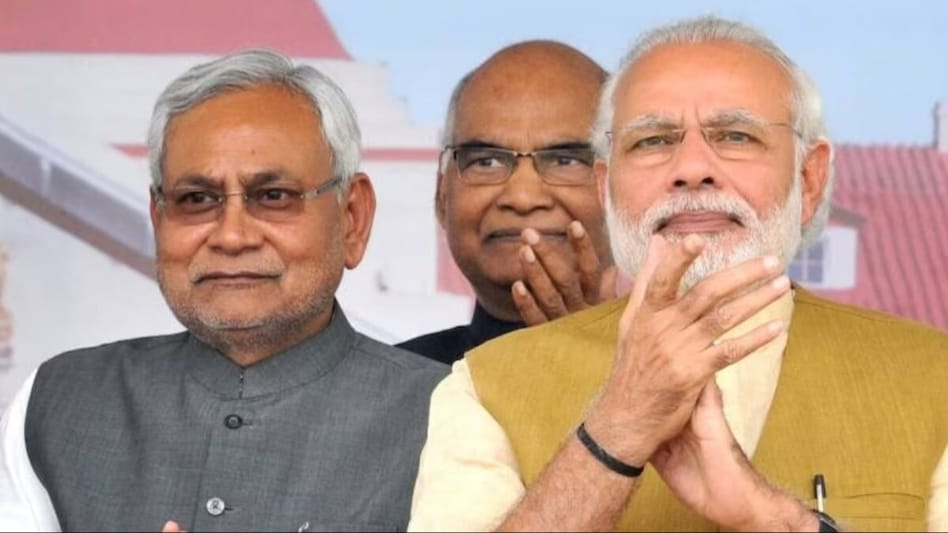 Narendra Modi and Nitish Kumar Narendra Modi and Nitish Kumar