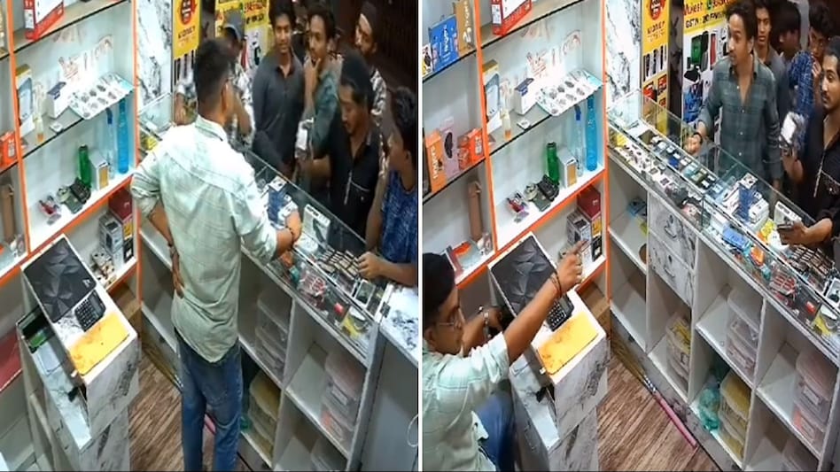 Shopkeeper assaulted in Bengaluru Shopkeeper assaulted in Bengaluru