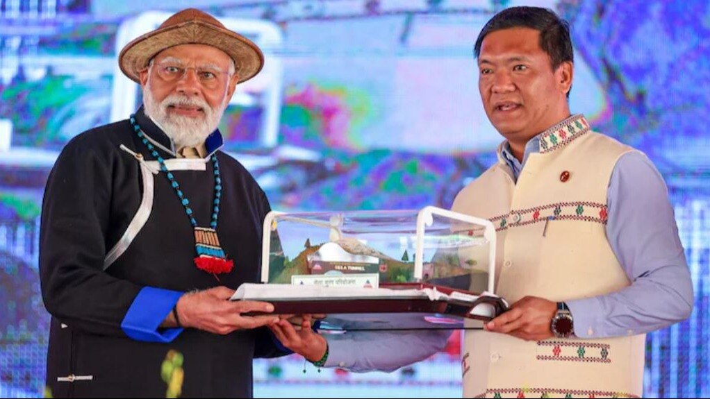 On March 9, Prime Minister Modi dedicated to the nation the Sela Tunnel built at an altitude of 13,000 feet in Arunachal that will provide all-weather connectivity to strategically located Tawang On March 9, Prime Minister Modi dedicated to the nation the Sela Tunnel built at an altitude of 13,000 feet in Arunachal that will provide all-weather connectivity to strategically located Tawang