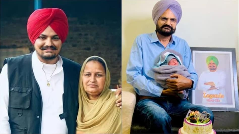 Sidhu Moosewala's parents welcomed a baby boy on Sunday Sidhu Moosewala's parents welcomed a baby boy on Sunday