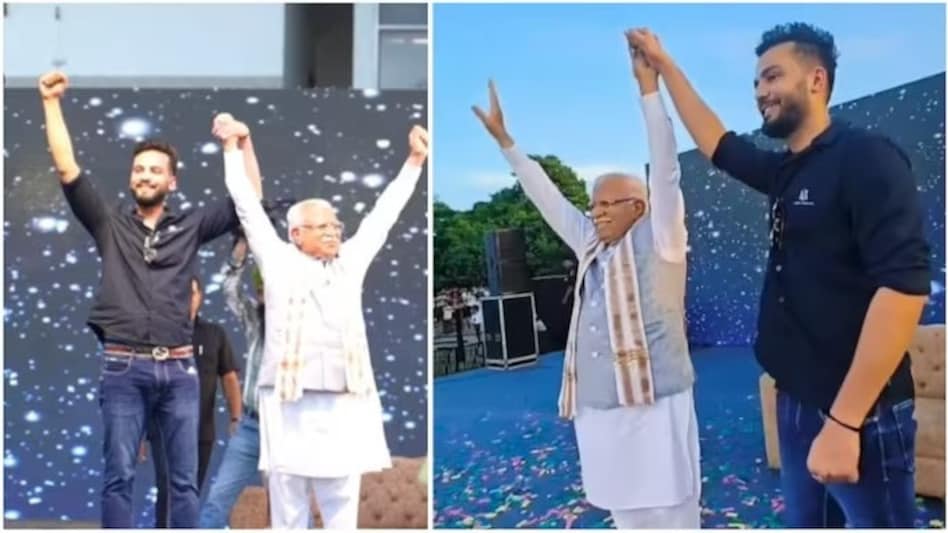 ‘Never supported all his work, shared stage for just 15 mins’: Says Manohar Lal Khattar on meeting Elvish Yadav in Gurugram event ‘Never supported all his work, shared stage for just 15 mins’: Says Manohar Lal Khattar on meeting Elvish Yadav in Gurugram event